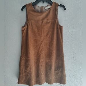 Zara Kids Casual Brown Dress
